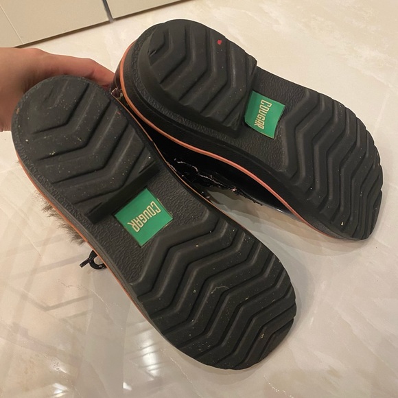 Girls Snowboots Black and Pink Waterproof - Picture 4 of 6